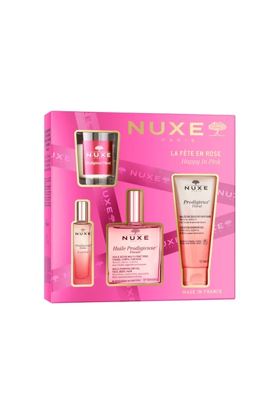 Nuxe Pembe Mutluluk Yılbaşı Hediye Seti ürün görseli