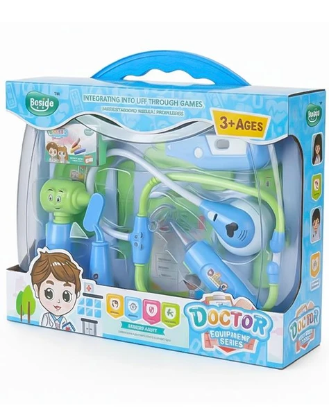 Pasifik Toys Işıklı Doktor Seti Mavi BS8602A ürün görseli