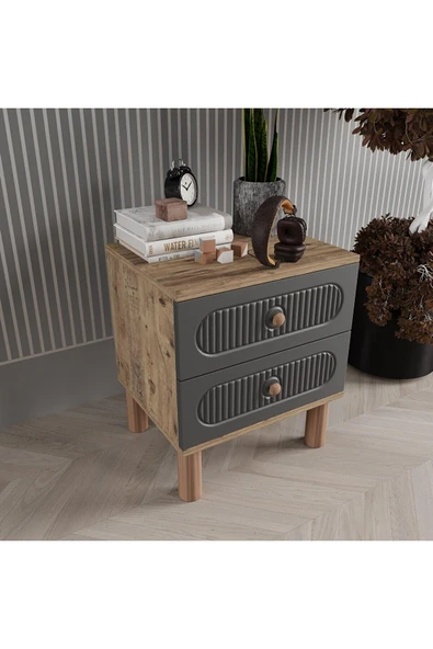 DRNHOME Soho Antrasi̇t Komodi̇n ürün görseli