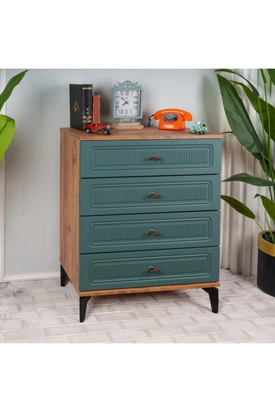 comiet Slope 4 Çekmeceli Mdf Şifonyer ürün görseli