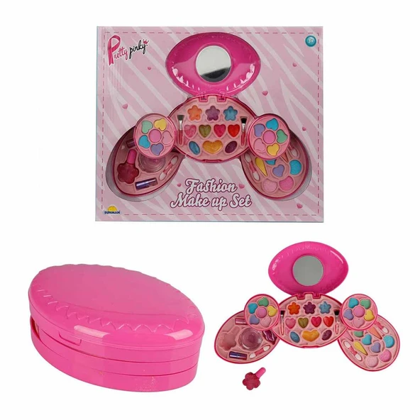 Aynalı 5 Katlı Makyaj Güzellik Seti ürün görseli