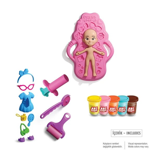 Fen Bebek Giydirme Hamur Set 280 Gr - Resim 2