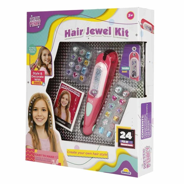 Pretty Pinky Saç Tasarım Seti - Resim 2