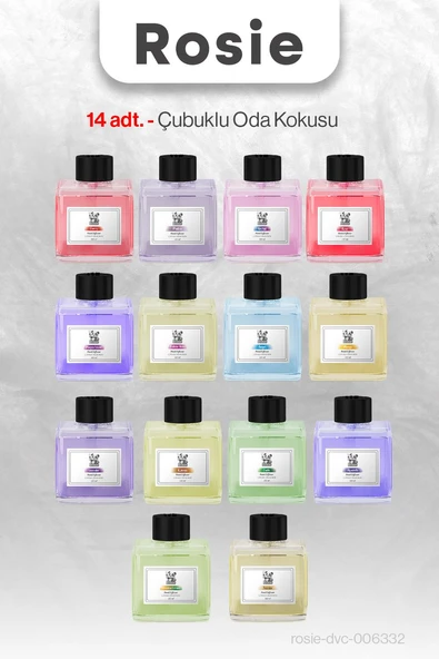 ROSIE Oda Kokuları 14 Çeşit Mega Paket ürün görseli