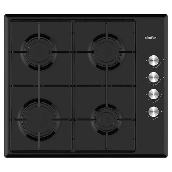 Simfer 4 Fonksiyon Trend Siyah Metal 3'lü Ankastre Set - Resim 3