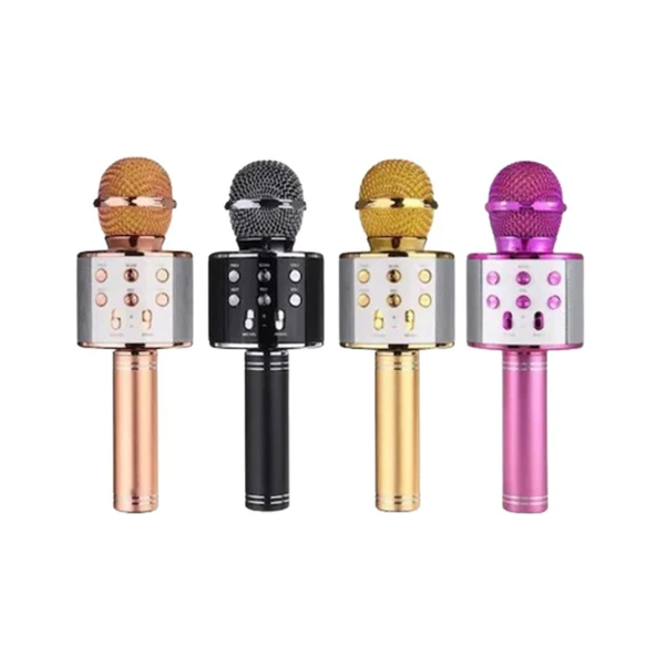 Torima WS-858 Ses Değiştirmeli Karaoke Mikrofon ürün görseli 1