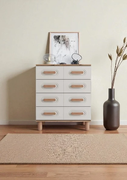 comiet Perry 4 Çekmeceli Mdf Şifonyer - Resim 2