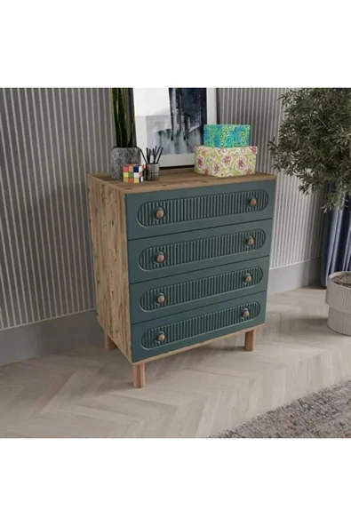 comiet SALLY 4 Çekmeceli Mdf Şifonyer ürün görseli