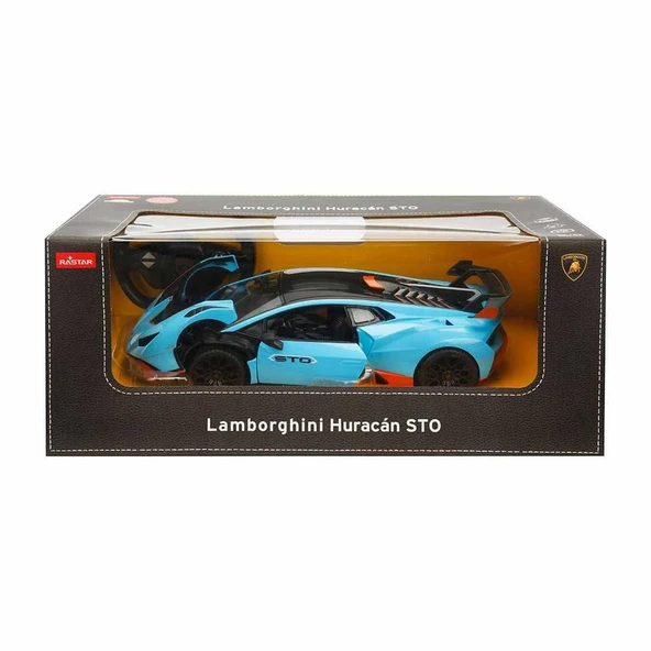 1:14 Lamborghini Huracan STO Işıklı Uzaktan Kumandalı Araba - Resim 5