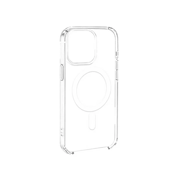 iPhone 16 Pro Kılıf Wireless Şarj Özellikli Şeffaf Orjin Kapak - Resim 3