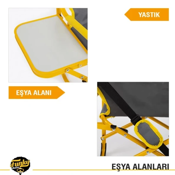 FUNKY CHAIRS Foldix Pro Sandalye - Resim 7