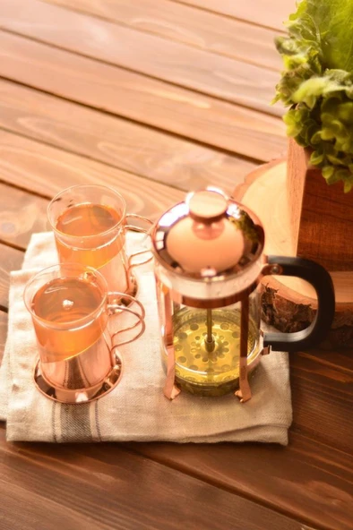 Bambum Holmes - French Press Set 600 Ml - Resim 2