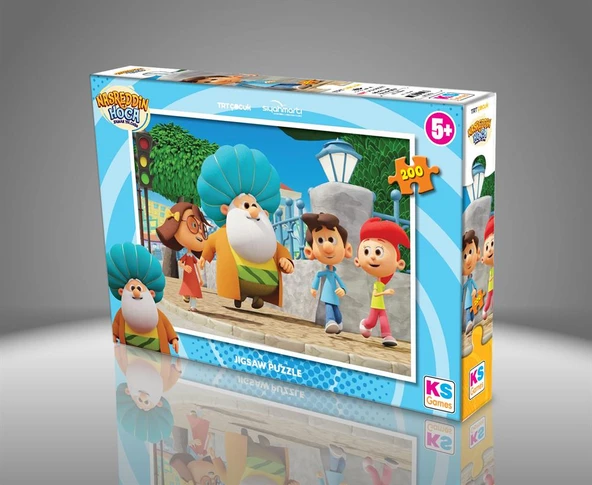 NAS 113  NASREDDİN HOCA PUZZLE 200 PRÇ -KS ürün görseli