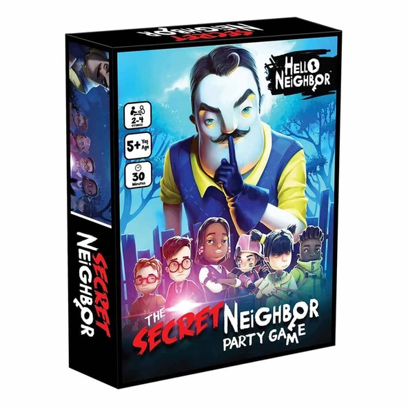 S00003721 Smile Games Hello Neighbor Party Game - Resim 3