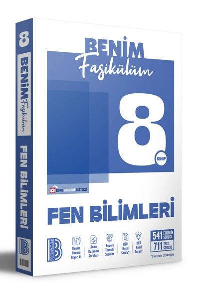 8. Sınıf Fen Bilimleri Benim Fasikülüm Benim Hocam Yayınları ürün görseli