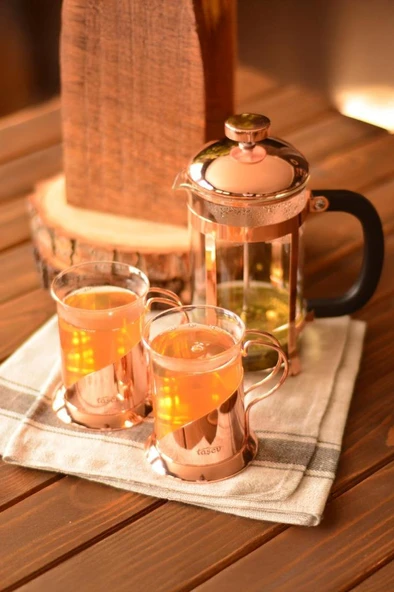 Bambum Holmes - French Press Set 600 Ml - Resim 4