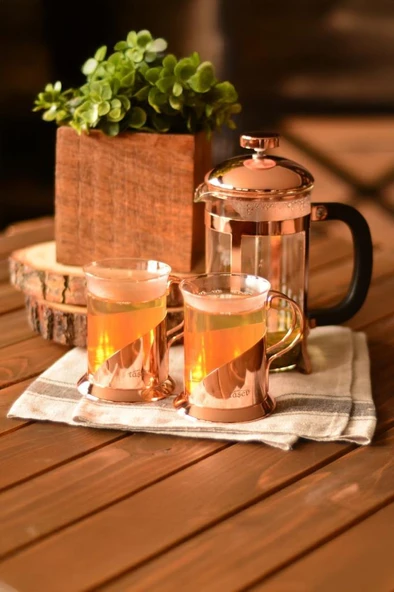 Bambum Holmes - French Press Set 600 Ml - Resim 3