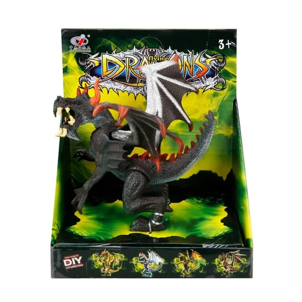 Ejderha Figür 11 cm 1 adet - Resim 3