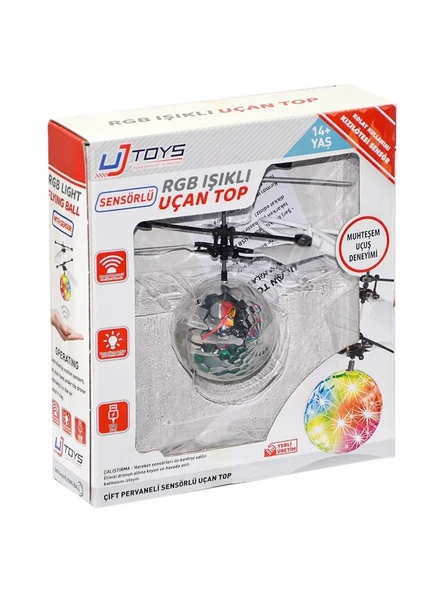 IŞIKLI ŞARJLI UÇAN TOP ürün görseli