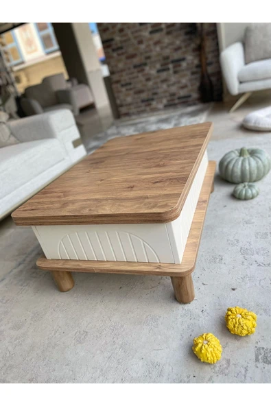 Home Bohem Açılabilir Orta Sehpa - Resim 3