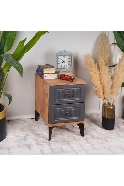 comiet Slope 2 Çekmeceli Mdf Komodin ürün görseli