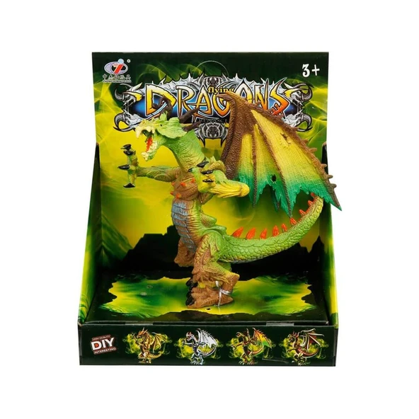 Ejderha Figür 11 cm 1 adet - Resim 5