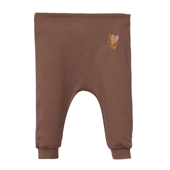 NİJİ ÇİÇEKLİ RİBANALI KIZ TEK ALT (3'LÜ SET) - Resim 5