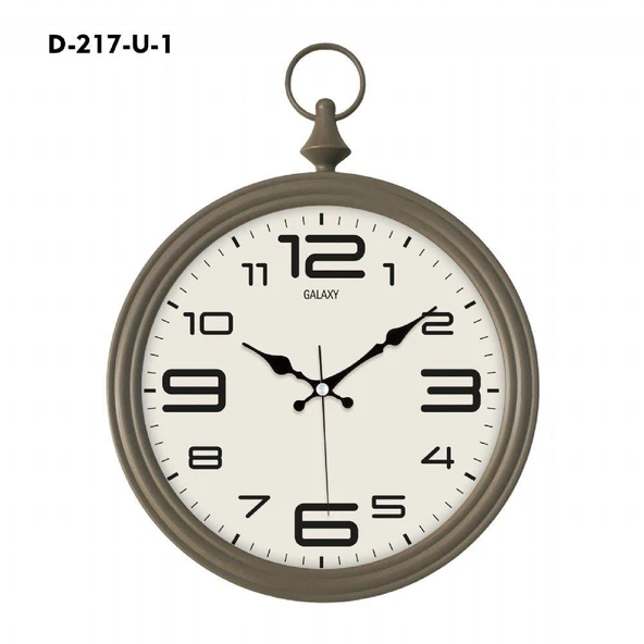 Dekoratif Duvar Saati Capucino Renk 29 CM - Resim 2