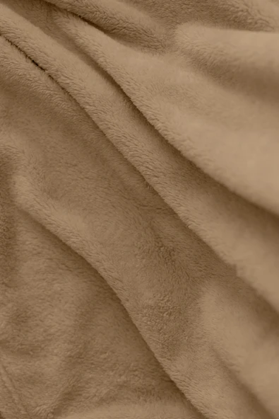 Welsoft TV Battaniyesi 120x170 - Ekstra Soft - Yumuşak - Kahve - Resim 3