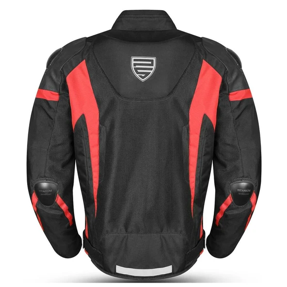 Prosev Yeni 4 Mevsim Mont Hörgüçlü 195 Gp Knight Kırmızı - Resim 4