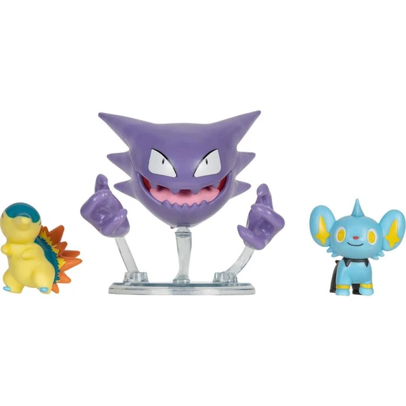 Pokemon Battle 3'lü Figür Seti PKW3045 Lisanslı Ürün - Resim 2