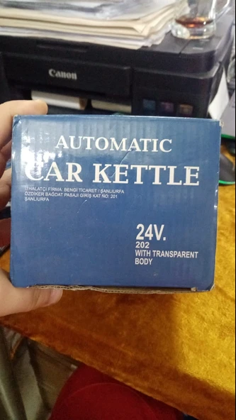 CAR KEETLE 24WOLT SU ISITICI 0.5 ürün görseli