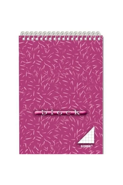 Bayındır A4 Spiralli Bloknot 40 Yp. Düz 1 Adet - Resim 2