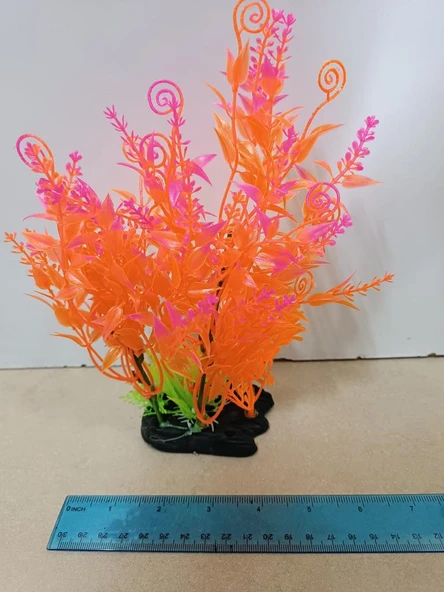 Netx Plastik Bitki 20Cm Akvaryum Dekoru - Resim 3