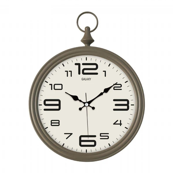 Dekoratif Duvar Saati Capucino Renk 29 CM ürün görseli