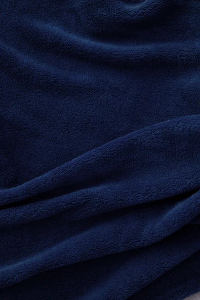 Welsoft TV Battaniyesi 120x170 - Ekstra Soft - Yumuşak - Lacivert - Resim 3