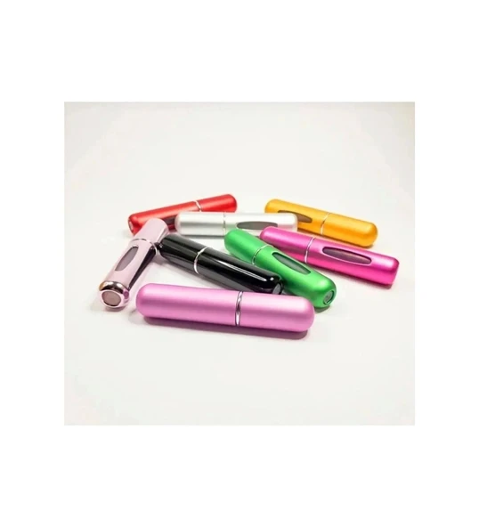 Taşınabilir Mini Doldurulabilir 2 Adet Parfüm Şişesi Atomizer Parfüm Şişeleri Boş Küçük HDH75 - Resim 3