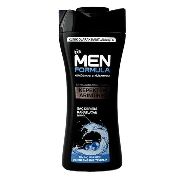 İpek Men Formula Kepek Karşıtı Şampuan - Tüm Saç Tipleri için ürün görseli 1