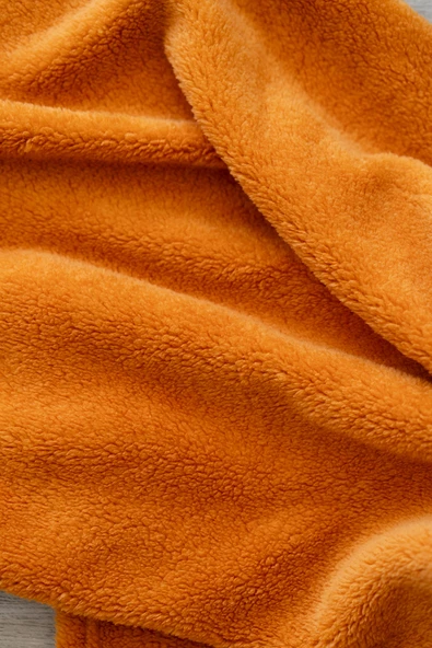 Welsoft TV Battaniyesi 120x170 - Ekstra Soft - Yumuşak - Hardal - Resim 3