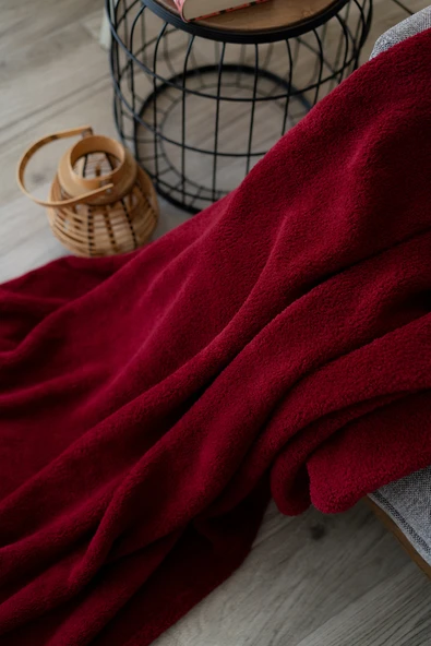 Welsoft TV Battaniyesi 120x170 - Ekstra Soft - Yumuşak - Bordo ürün görseli