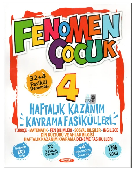 KURMAY 4. SINIF HAFTALIK KAZANIM KAVRAMA FASİKÜLLERİ (32+4) ürün görseli