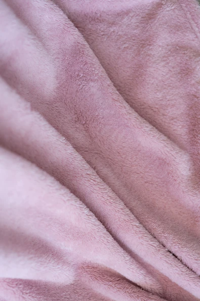 Welsoft TV Battaniyesi 120x170 - Ekstra Soft - Yumuşak - Pudra - Resim 3