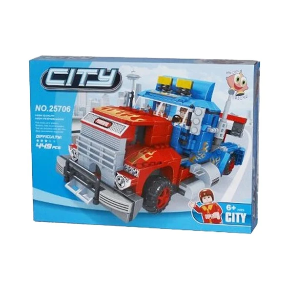 25706 Ausini City 449 Parça - Resim 2