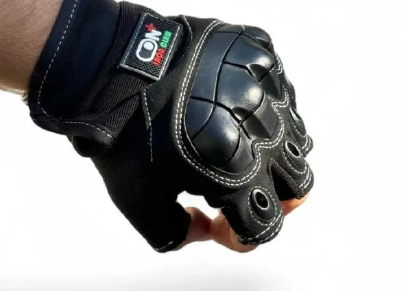 ON+ İRON CLAW Korumalı Yarım Motorsiklet Eldiveni M ürün görseli