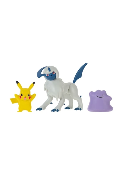 Pokemon Battle 3'lü Figür Seti PKW3044 Lisanslı Ürün - Resim 2