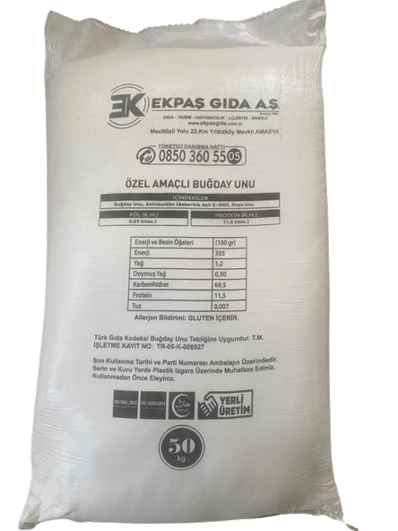 Hamarat Özel Amaçlı Buğday Unu 50kg - Resim 2