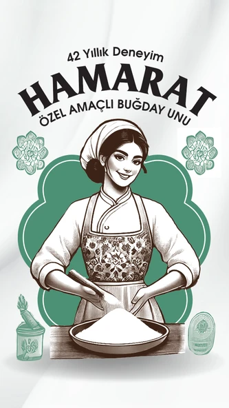 Hamarat Özel Amaçlı Buğday Unu 5kg - Resim 5