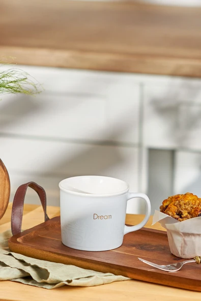 Dream New Bone Kupa 350 ml Açık Gri - Resim 2