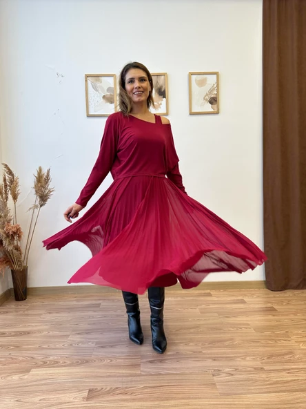 Piliseli İkili Elbise - Resim 3