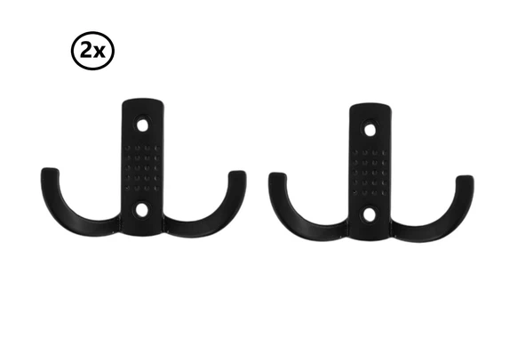 Noktalı Askı Siyah X 2 Adet ürün görseli 1